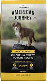 American Journey Chicken & Sweet Potato Recipe Grain-Free Puppy Dry Dog Food 