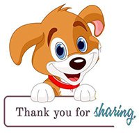 thank you for sharing puppy