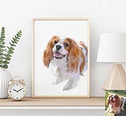 Custom Dog Portrait - Personalized Pet Portrait