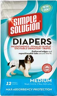 Simple Solution Washable Female Dog Diaper