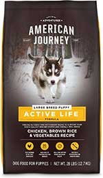 American Journey Active Life Formula Large Breed Puppy Chicken, Brown Rice & Vegetables Recipe Dry Dog Food