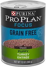 Purina Pro Plan Focus Puppy Classic Turkey Entree Grain-Free Canned Dog Food,