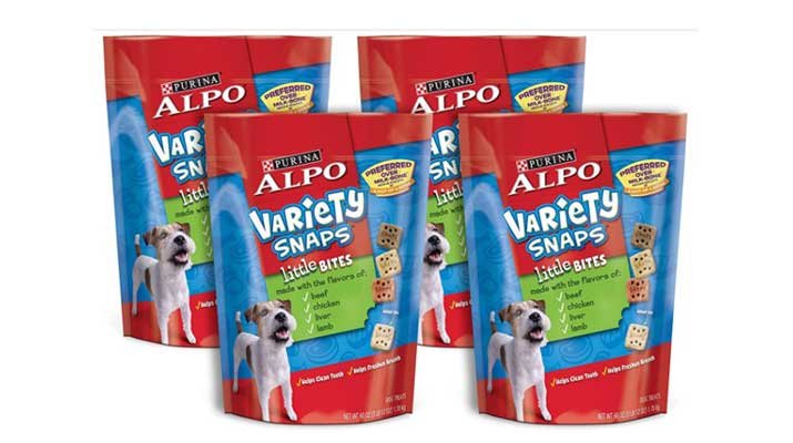 Purina Alpo Variety Snaps are the worst treats for dogs